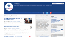 Desktop Screenshot of freelug.net