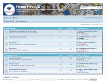 Tablet Screenshot of forum.freelug.org
